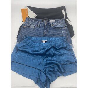 Lot Of 3 Teen/Girls Shorts XS Victoria’s Secret Champion Aeropostale Denim Sport
